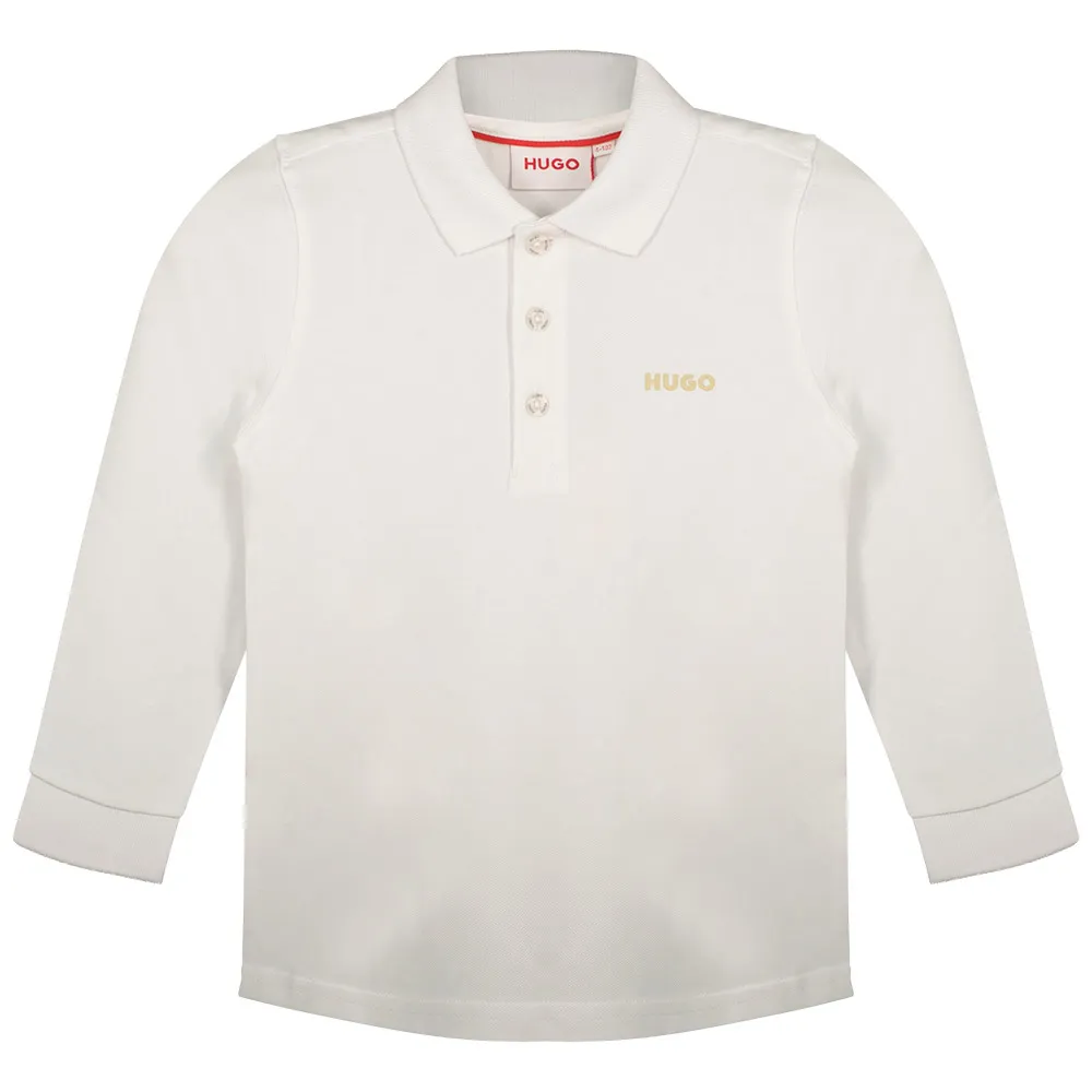 Hugo G00156 Langarm-polo Hugo G00156 Langarm-polo