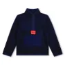 Hugo G25154 Halbreißverschluss-sweatshirt, Blue, 8Y