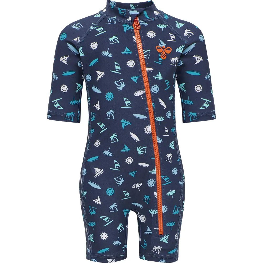 Hummel Beach Uv-schutz Overall Kurzarm Für Kinder Hummel Beach Uv-schutz Overall Kurzarm Für Kinder