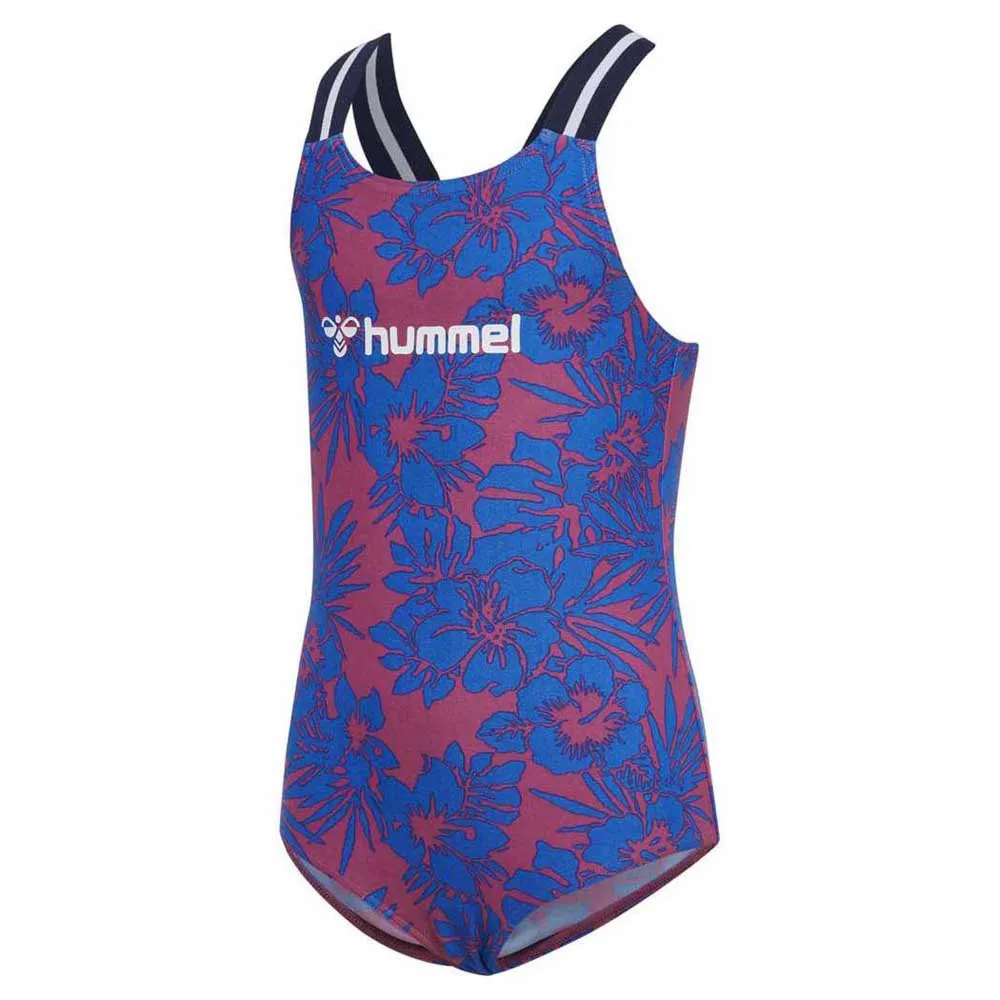 Hummel Zoey Badeanzug, Red violet, 4Y