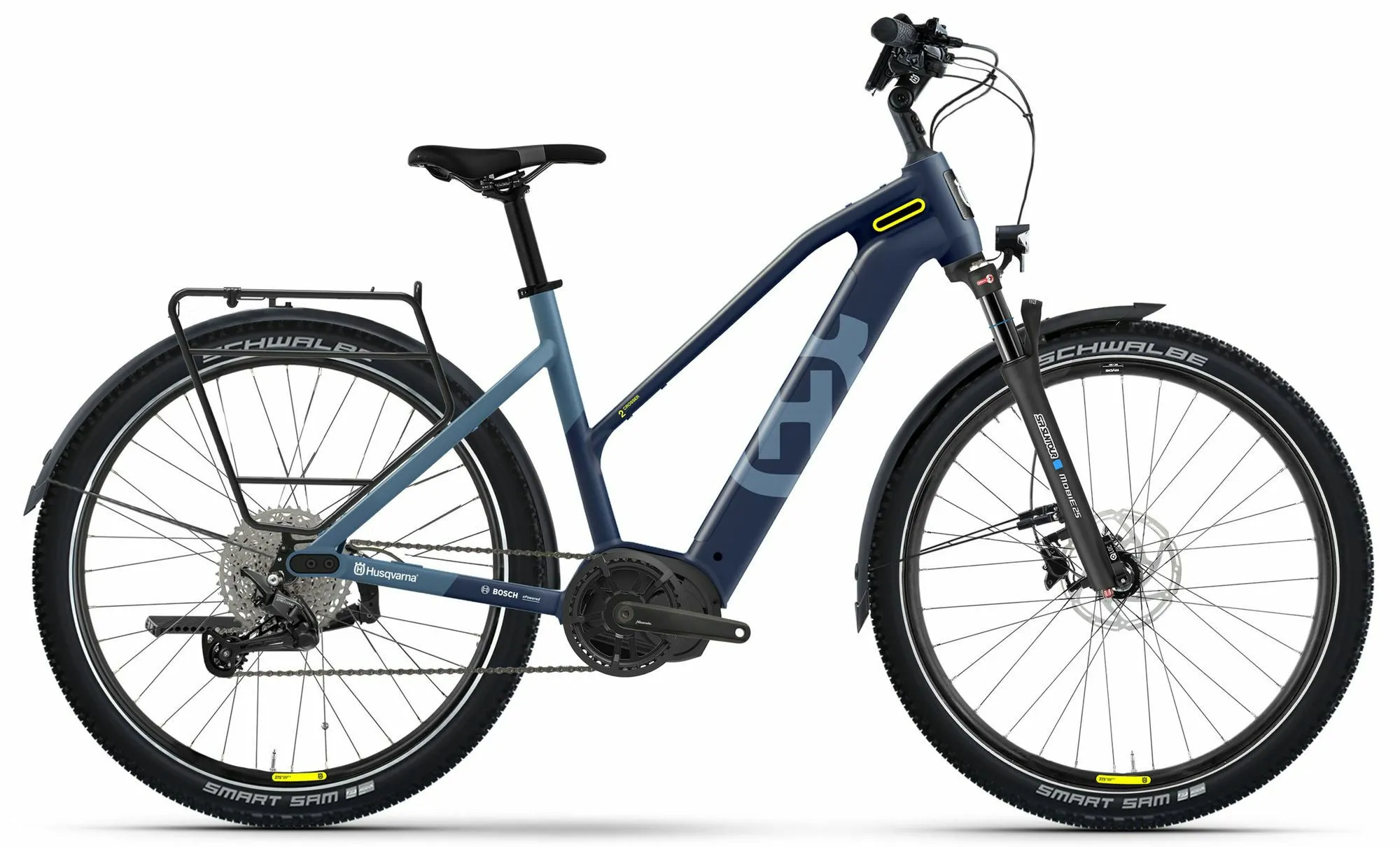 Husqvarna Crosser 2 dark blue / light blue 27,5" 625 Wh Trapez Husqvarna Crosser 2 dark blue / light blue 27,5" 625 Wh Trapez