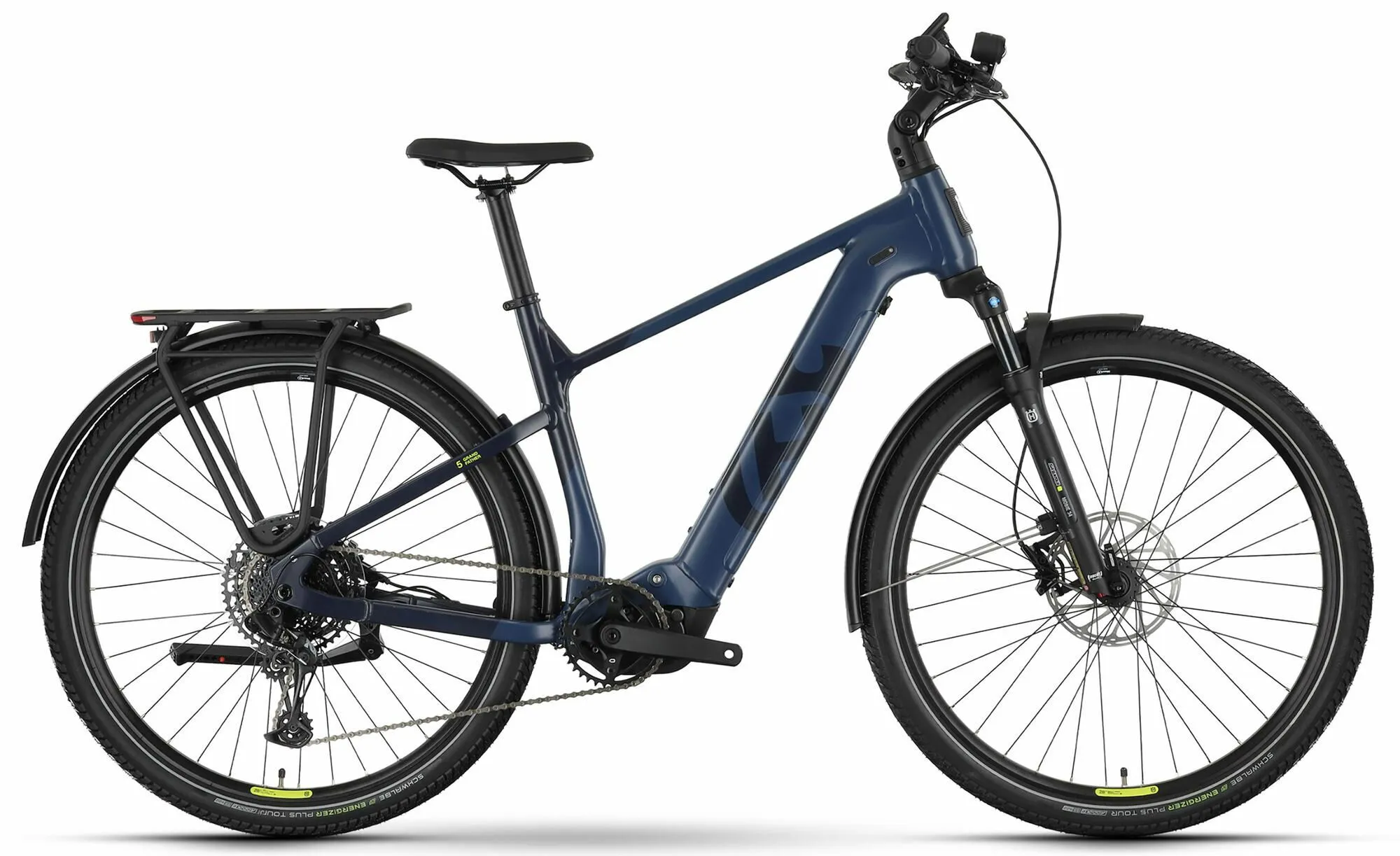 Husqvarna Grand Pather 5 blue / dark blue matt 28" 720 Wh Diamant Husqvarna Grand Pather 5 blue / dark blue matt 28" 720 Wh Diamant