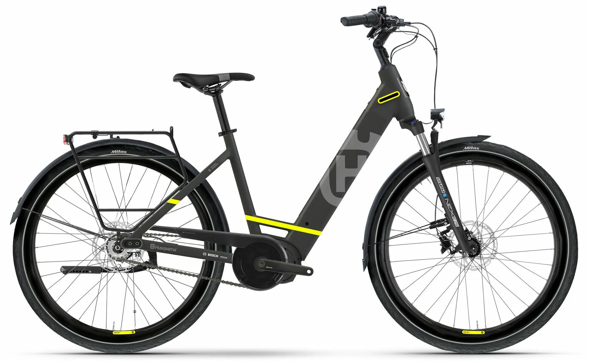 Husqvarna Grand Towner 4 RT black 28" 500 Wh Wave Husqvarna Grand Towner 4 RT black 28" 500 Wh Wave