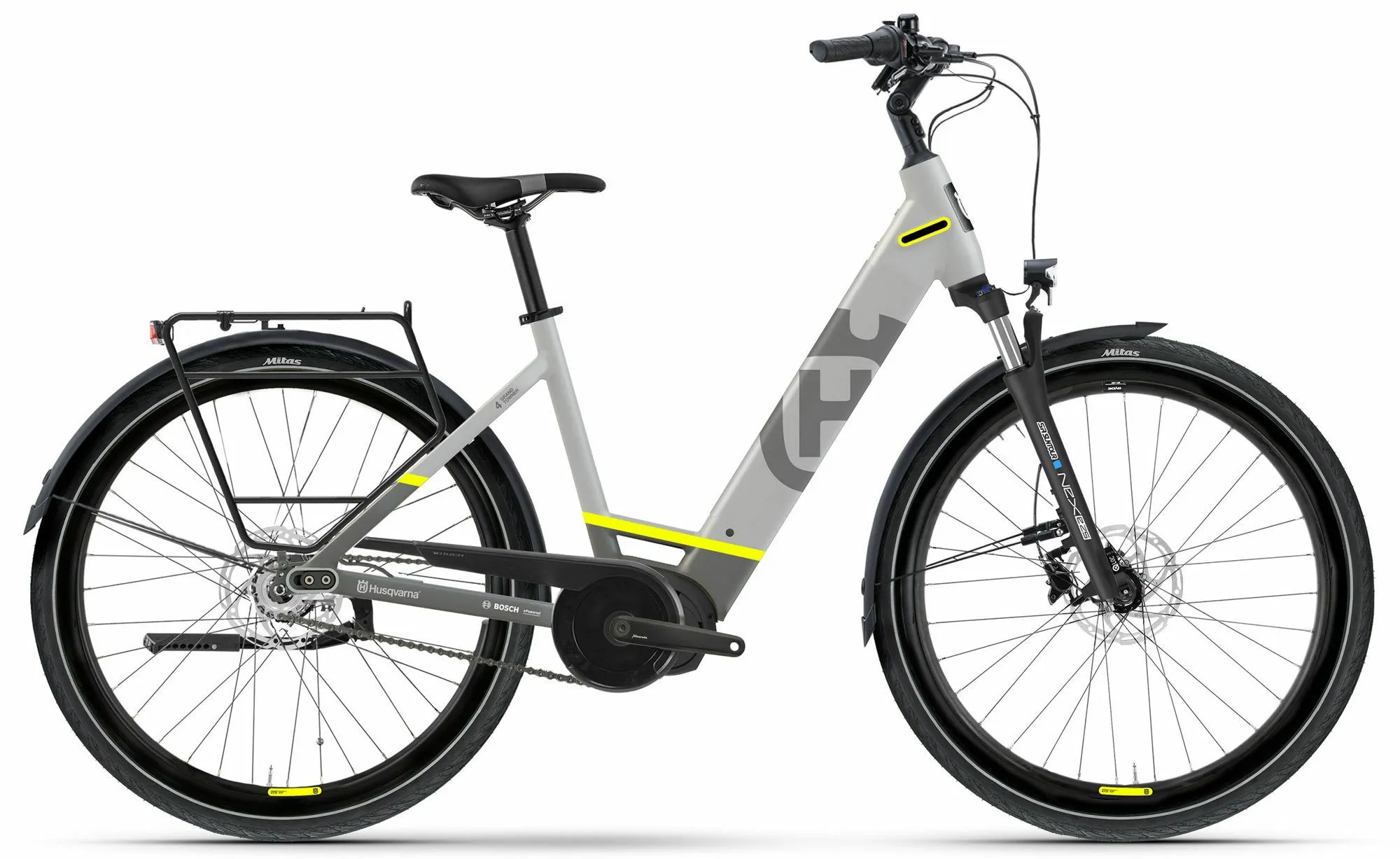 Husqvarna Grand Towner 4 RT grey / dark grey 26" 500 Wh Wave, Hersteller-grey / dark grey, S Husqvarna Grand Towner 4 RT grey / dark grey 26" 500 Wh Wave, Hersteller-grey / dark grey, S