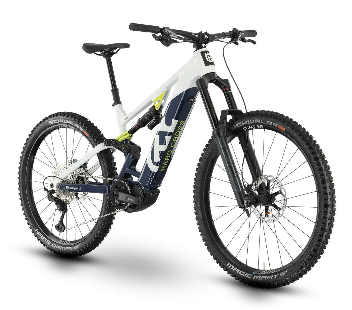 Husqvarna Hard Cross 3 white/blue 29"/27,5" 630 Wh Diamant Husqvarna Hard Cross 3 white/blue 29"/27,5" 630 Wh Diamant