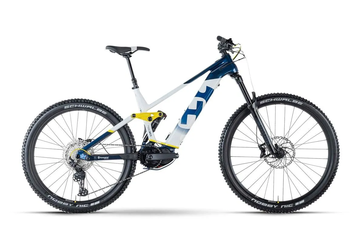 Husqvarna Mountain Cross 5 Blue/White/Yellow 29" 630 Wh Diamant, Blau, M Husqvarna Mountain Cross 5 Blue/White/Yellow 29" 630 Wh Diamant, Blau, M