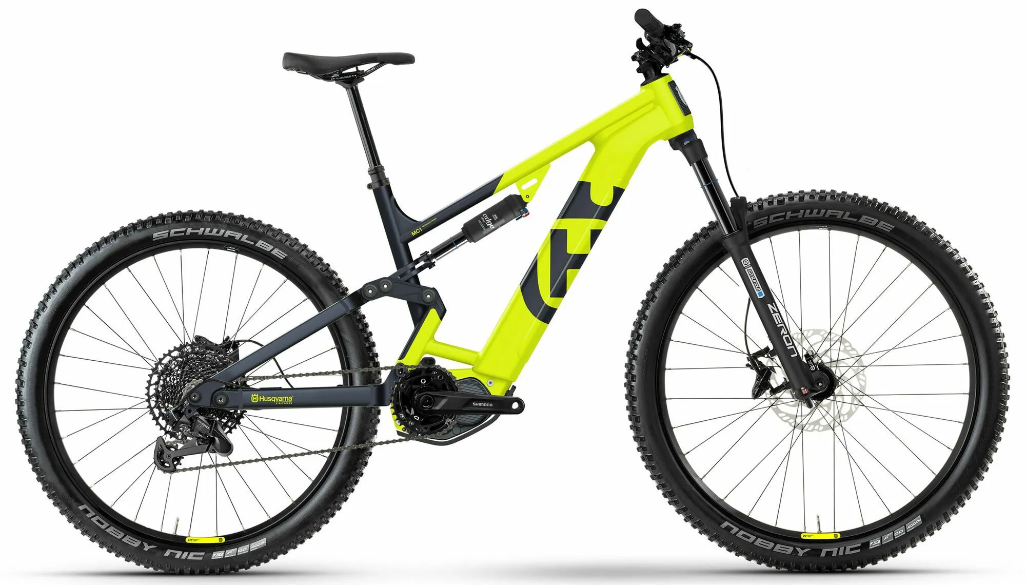 Husqvarna Mountain Cross MC1 yellow / dark blue 29"/27,5" 630 Wh Diamant, Gelb, XL