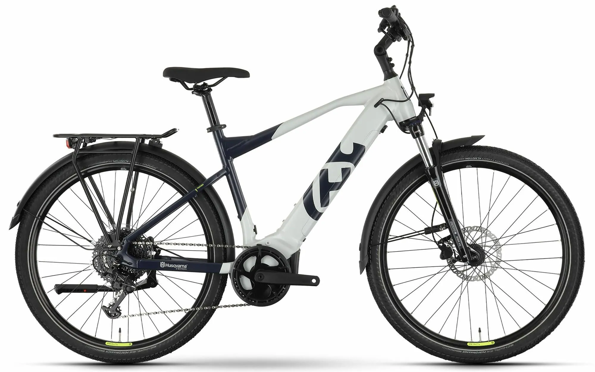 Husqvarna Pather 1 light grey / blue 27,5" 630 Wh Diamant