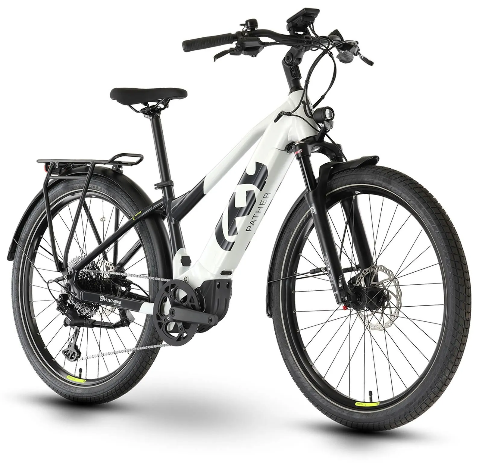Husqvarna Pather 2 black / grey matt 27,5" 630 Wh Trapez, Grau, S