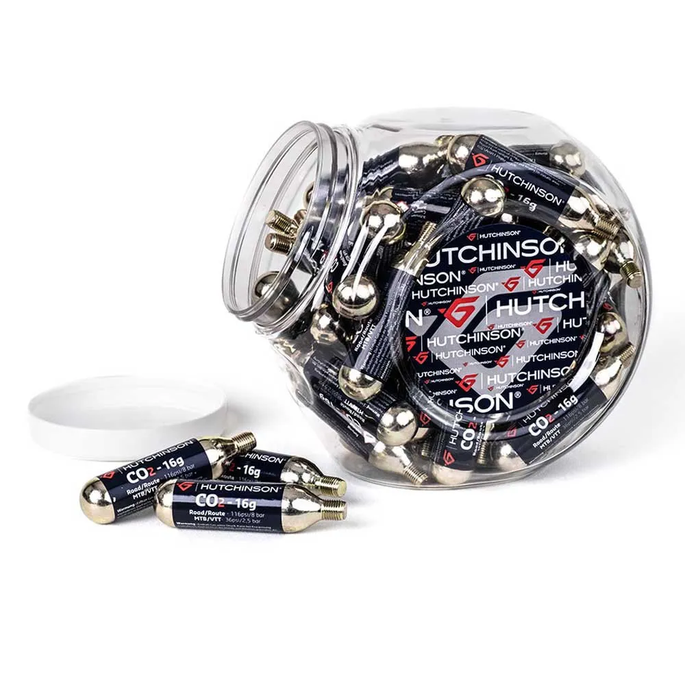 Hutchinson Co2-kartusche 50 Einheiten, Black, 16g Hutchinson Co2-kartusche 50 Einheiten, Black, 16g