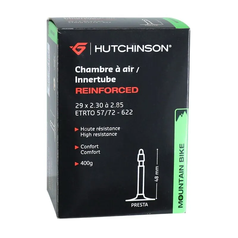 Hutchinson Fahrradschlauch Presta Koloss Unisex, schwarz, 29" x 2.30/3mm Hutchinson Fahrradschlauch Presta Koloss Unisex, schwarz, 29" x 2.30/3mm