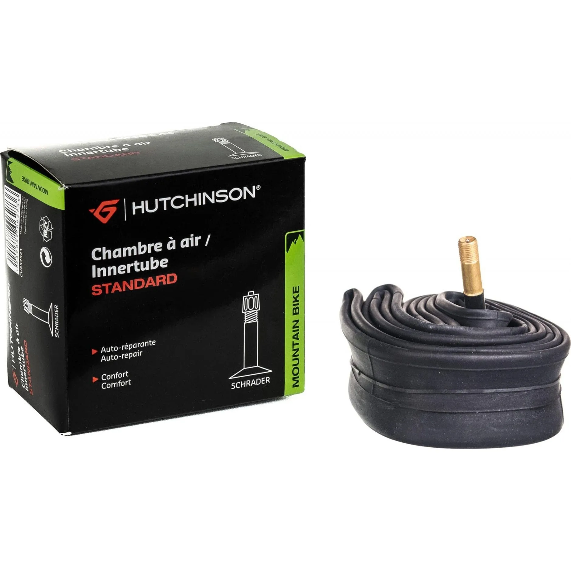 Hutchinson Fahrradschlauch Schraderventil 27.5 x 2.30-2.85 48 Unisex, schwarz, TU Hutchinson Fahrradschlauch Schraderventil 27.5 x 2.30-2.85 48 Unisex, schwarz, TU