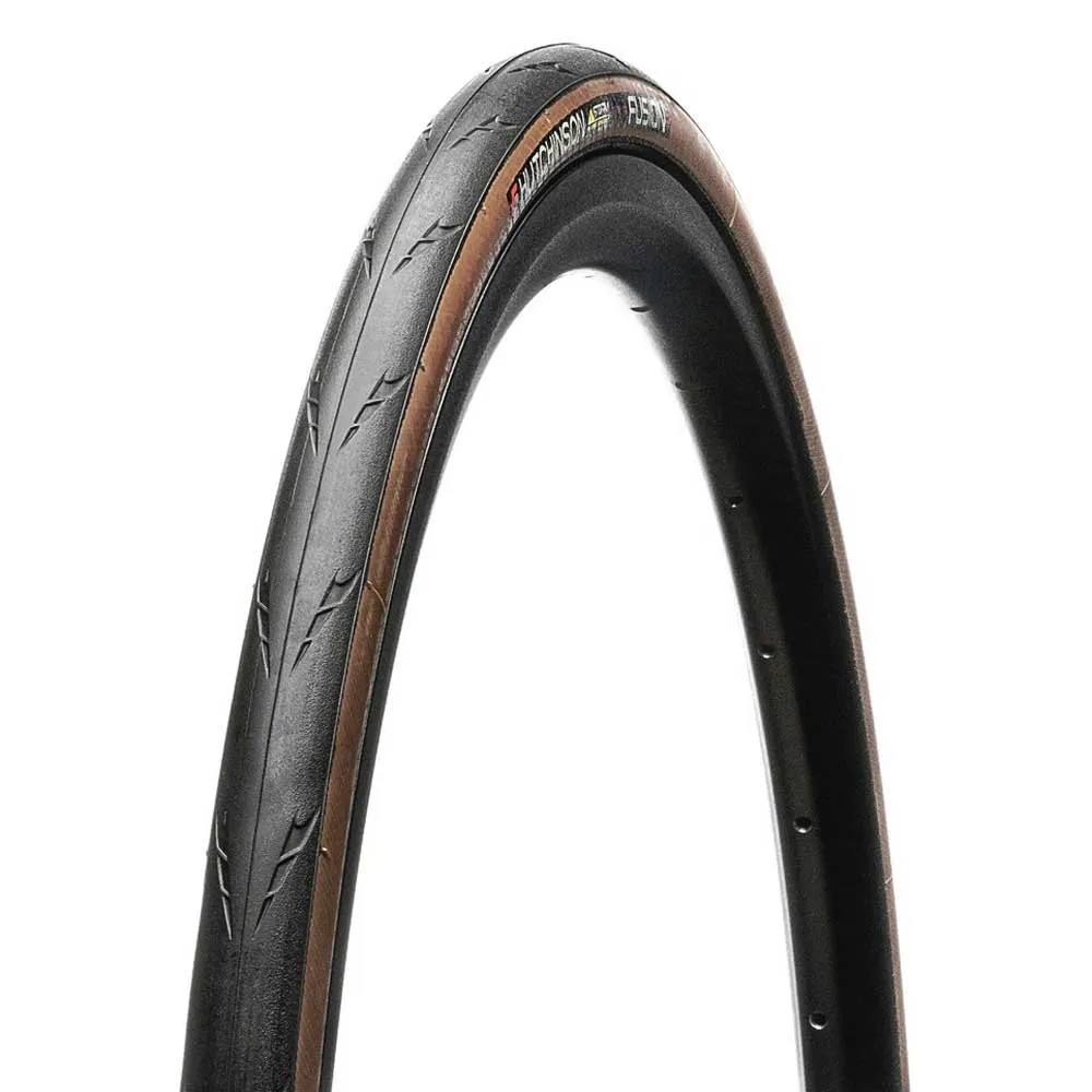 Hutchinson Fusion 5 Performance Storm Protech 700c X 25 Rennradreifen, Black / tan, 700C x 25