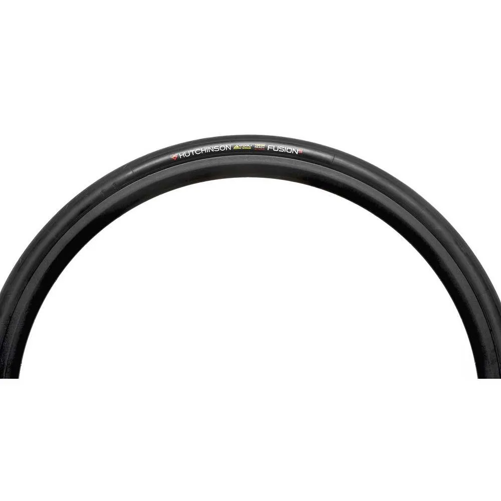 Hutchinson Fusion 5 Storm All Season Storm Hardskin Tubeless 700c X 25 Steifer Rennradreifen, Black, 700C x 25