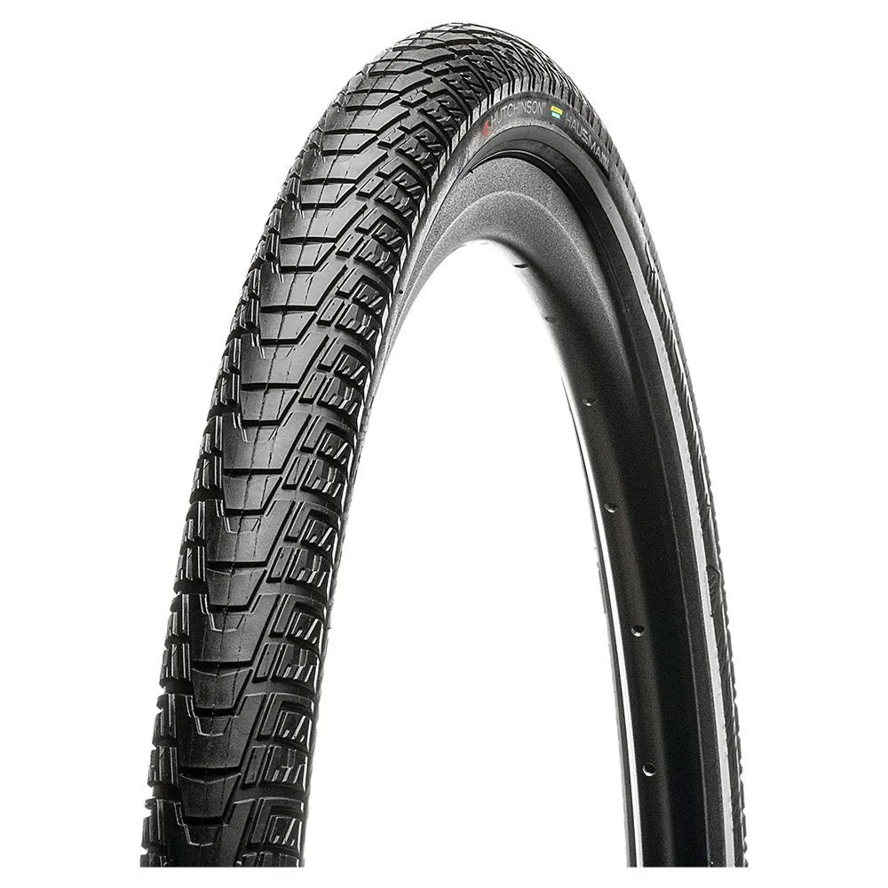 Hutchinson Haussmann Mono-compound Skinwall Infinity 700c X 37 Steifer Urbanreifen, Black / reflex, 700C x 37 Hutchinson Haussmann Mono-compound Skinwall Infinity 700c X 37 Steifer Urbanreifen, Black / reflex, 700C x 37