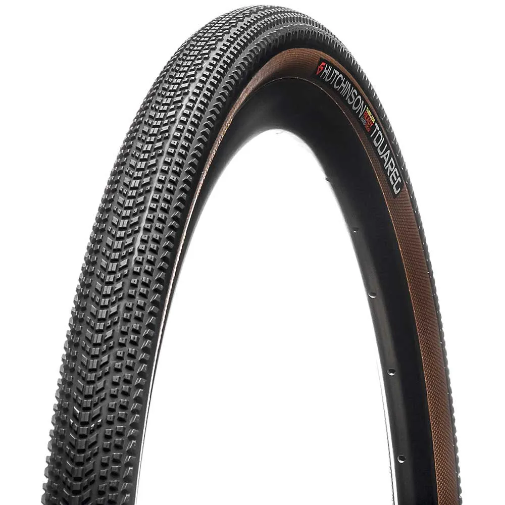Hutchinson Touareg Reinforced Tubeless 700c X 40 Gravelreifen, Black / brown, 700C x 40 Hutchinson Touareg Reinforced Tubeless 700c X 40 Gravelreifen, Black / brown, 700C x 40