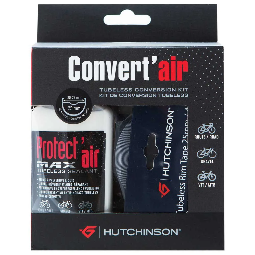 Hutchinson Tubeless 25 Mm Umrüstungskit, Black, One Size Hutchinson Tubeless 25 Mm Umrüstungskit, Black, One Size