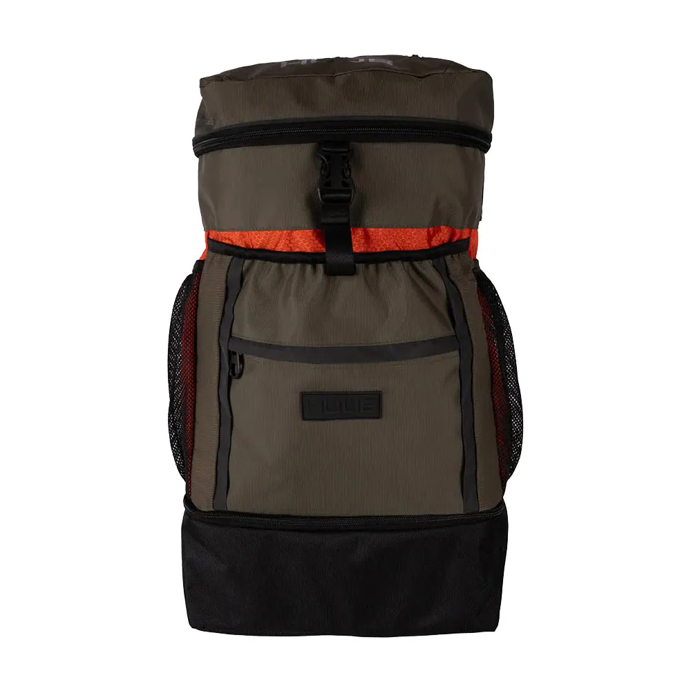 HUUB Ii 40l Transition Rucksack, Olive / orange, One Size HUUB Ii 40l Transition Rucksack, Olive / orange, One Size