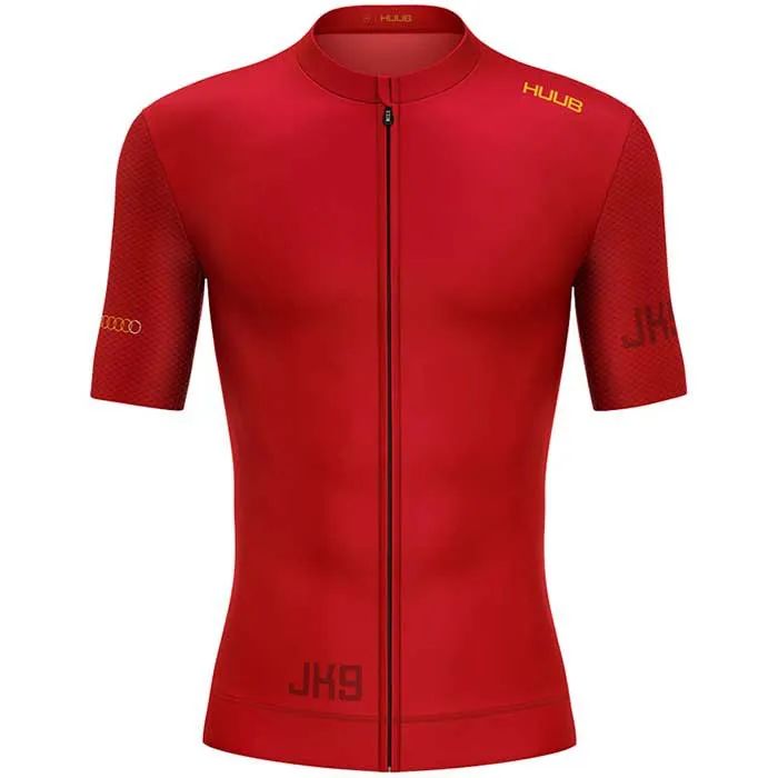 HUUB Jason Kenny Kurzarm-radtrikot, Cherry red, XXL