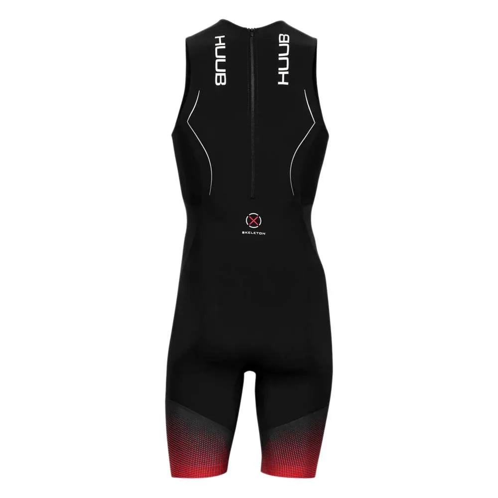 HUUB Race ärmelloser Triathlonanzug male, Black / red
