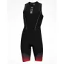HUUB Race ärmelloser Triathlonanzug male, Black / red