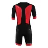 HUUB Raceline Kurzarm-trisuit male, Black / red