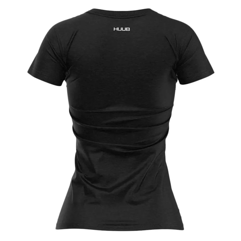 HUUB Statement Kurzarm-t-shirt male, Black, S
