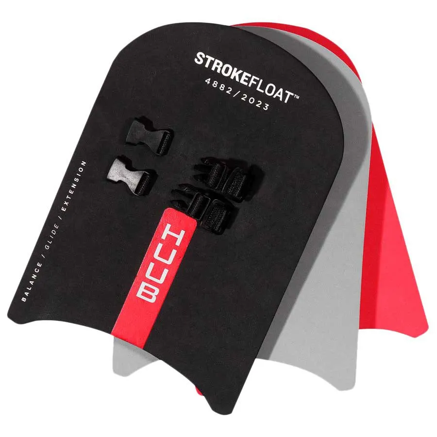 HUUB Stroke Kickboard, Black / grey / red HUUB Stroke Kickboard, Black / grey / red