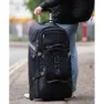 HUUB Travel Trolley, Black, One Size