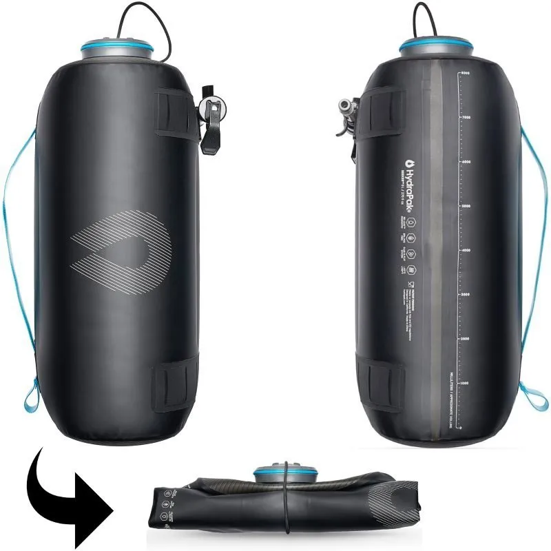 Hydrapak Expedition 8l Softflask, Black, One Size Hydrapak Expedition 8l Softflask, Black, One Size