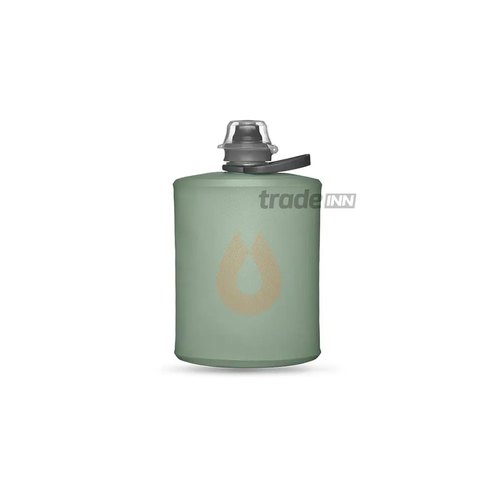 Hydrapak Stow 500ml Trinkflasche, Green, One Size Hydrapak Stow 500ml Trinkflasche, Green, One Size