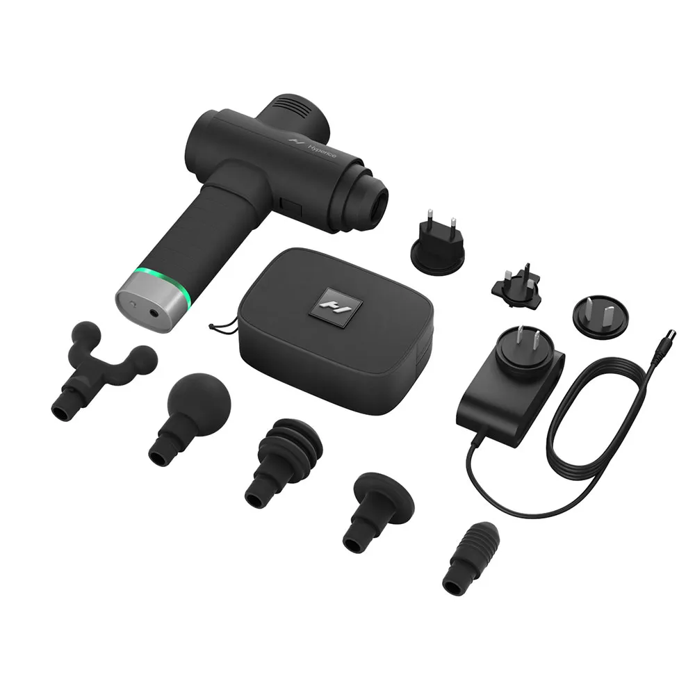 Hyperice Hypervolt 2 Pro Massagepistole, Black 2, One Size Hyperice Hypervolt 2 Pro Massagepistole, Black 2, One Size