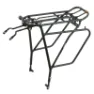 Ibera Fahrradgepäckträger hinten alu à tringles Touring Unisex, schwarz, 26/29"