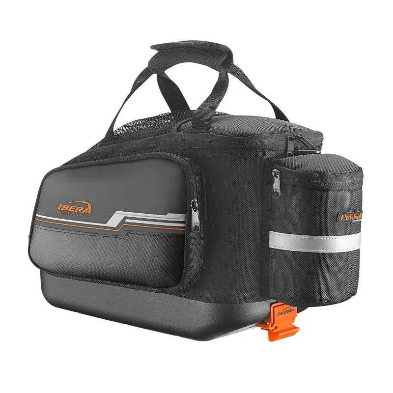 Ibera Hintere Tasche mit Gepäckträgerbefestigung Pakrak-System Commuter Unisex, schwarz, 15L Ibera Hintere Tasche mit Gepäckträgerbefestigung Pakrak-System Commuter Unisex, schwarz, 15L