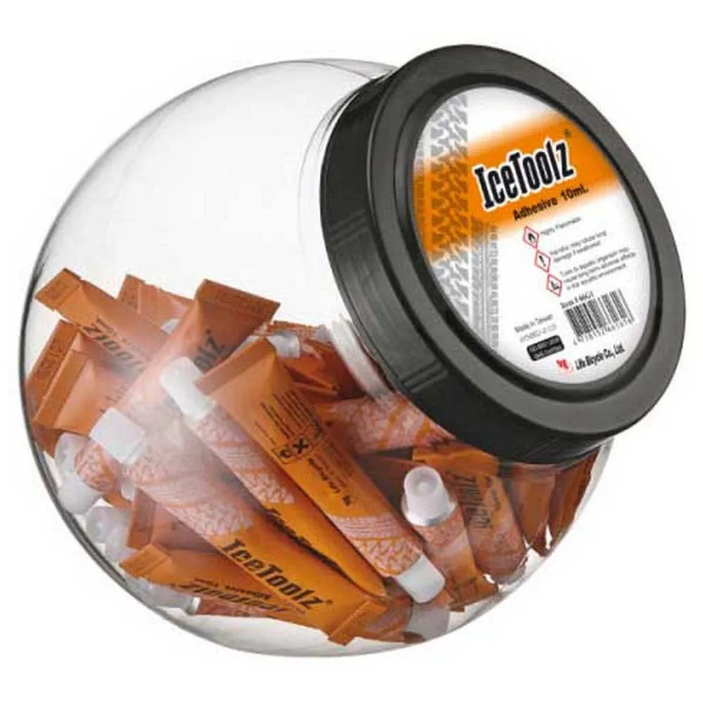ICE Jar 10ml Klebstoff 50 Einheiten, Orange, One Size ICE Jar 10ml Klebstoff 50 Einheiten, Orange, One Size