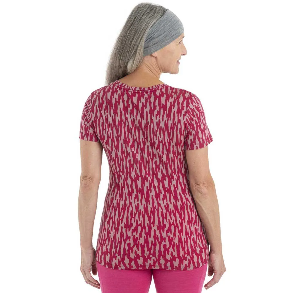Icebreaker 150 Tech Lite Ii Glaci Cam Merino Kurzarm-t-shirt Icebreaker 150 Tech Lite Ii Glaci Cam Merino Kurzarm-t-shirt