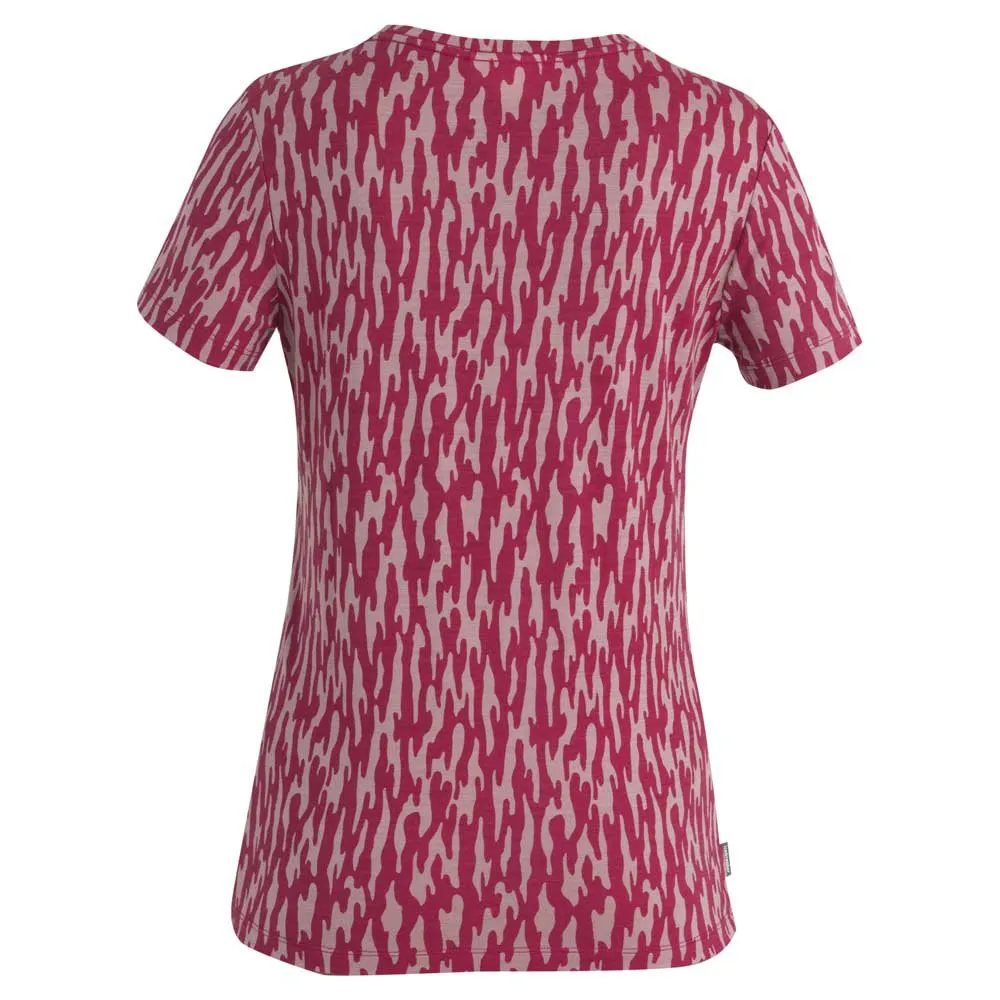 Icebreaker 150 Tech Lite Ii Glaci Cam Merino Kurzarm-t-shirt Icebreaker 150 Tech Lite Ii Glaci Cam Merino Kurzarm-t-shirt
