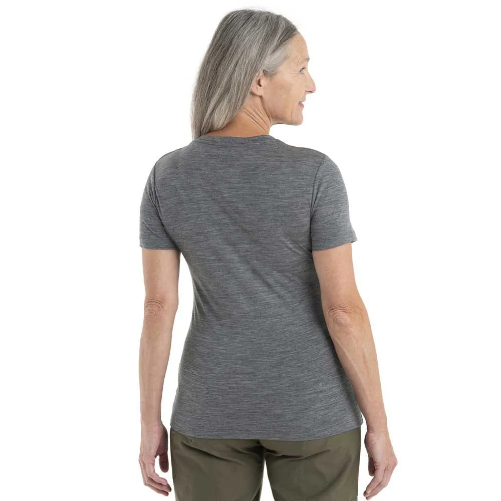 Icebreaker 150 Tech Lite Ii Iceb Logo Camo Merino Kurzarm-t-shirt