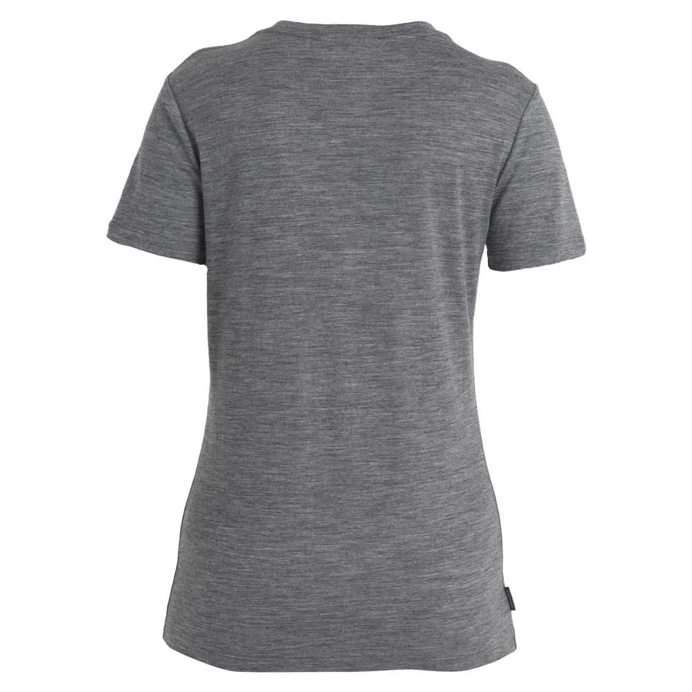 Icebreaker 150 Tech Lite Ii Iceb Logo Camo Merino Kurzarm-t-shirt
