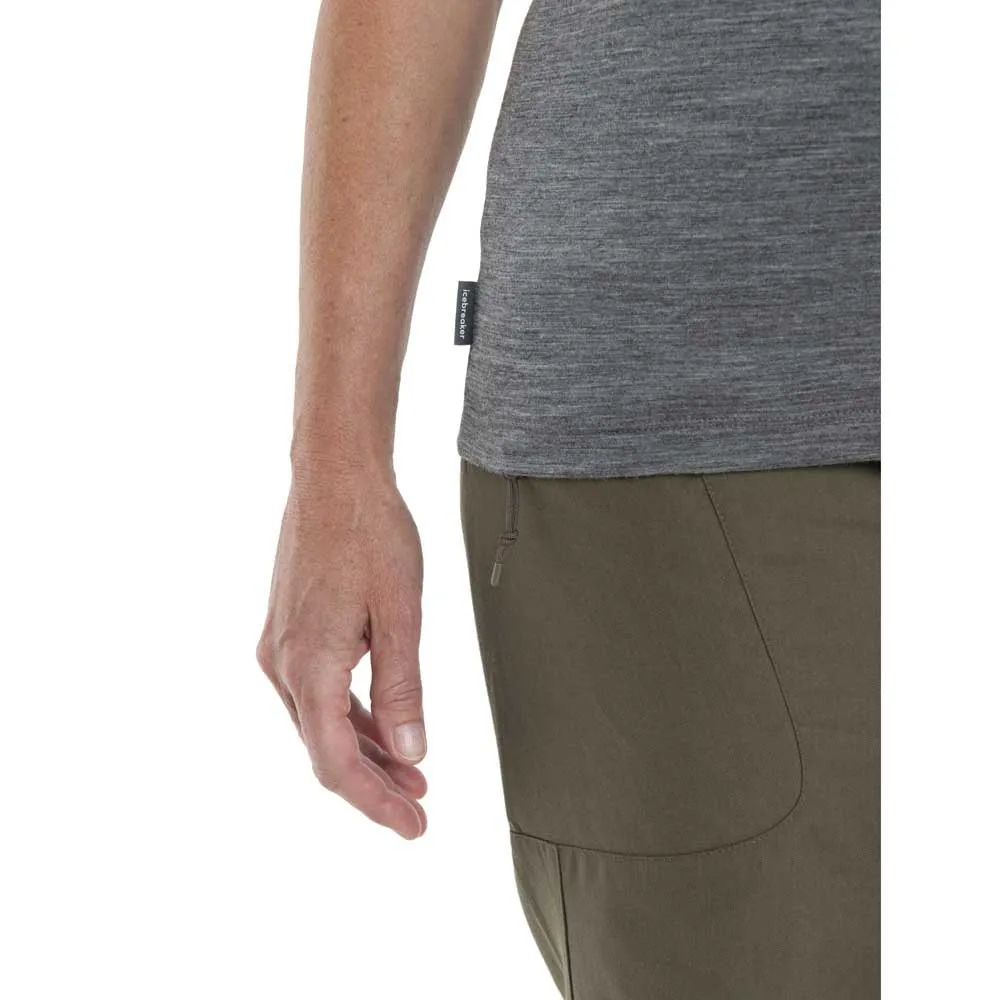 Icebreaker 150 Tech Lite Ii Iceb Logo Camo Merino Kurzarm-t-shirt