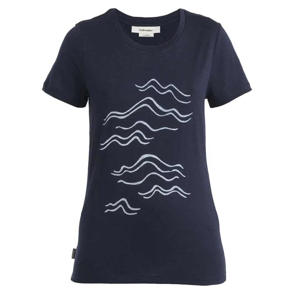 Icebreaker 150 Tech Lite Ii Mountain Stro Merino Kurzarm-t-shirt, Midnight navy Icebreaker 150 Tech Lite Ii Mountain Stro Merino Kurzarm-t-shirt, Midnight navy