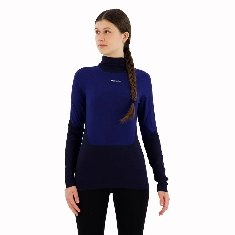 Icebreaker 200 Sone Langarm-baselayer, Midnight navy / royal navy / snow / cb Icebreaker 200 Sone Langarm-baselayer, Midnight navy / royal navy / snow / cb
