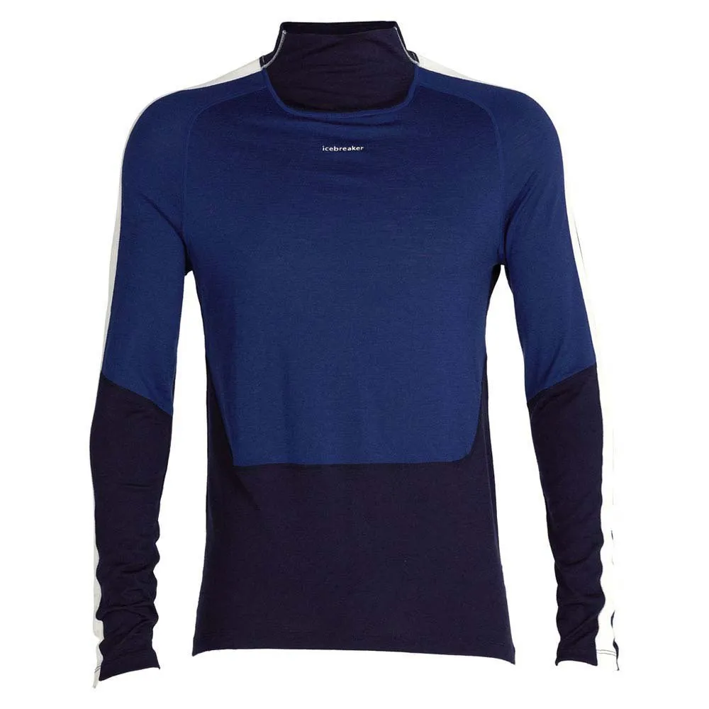 Icebreaker 200 Sone Langarm-baselayer, Midnight navy / royal navy / snow / cb Icebreaker 200 Sone Langarm-baselayer, Midnight navy / royal navy / snow / cb