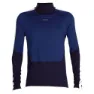 Icebreaker 200 Sone Langarm-baselayer, Midnight navy / royal navy / snow / cb