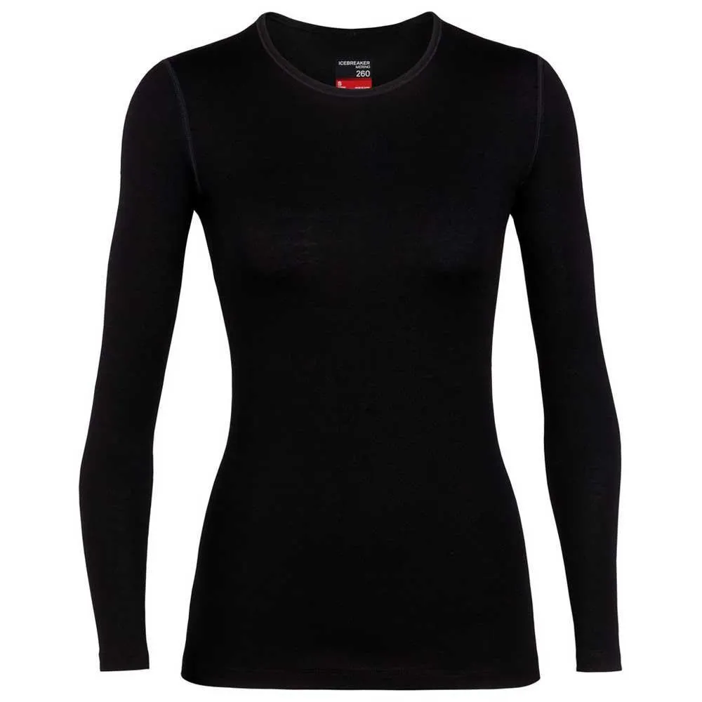 Icebreaker 260 Tech Crew Merino Langarm-baselayer Icebreaker 260 Tech Crew Merino Langarm-baselayer
