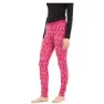 Icebreaker 260 Vertex Macro Forms Merino Leggings, Crystal / electron pink / j