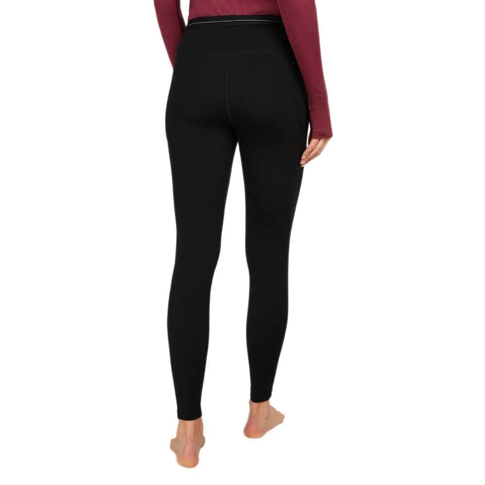Icebreaker 300 Merinofine Polar Leggings, Black