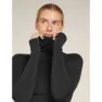 Icebreaker 300 Merinofine Polar Roll Neck Langarm-baselayer, Black 2