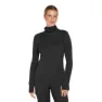 Icebreaker 300 Merinofine Polar Roll Neck Langarm-baselayer, Black 2