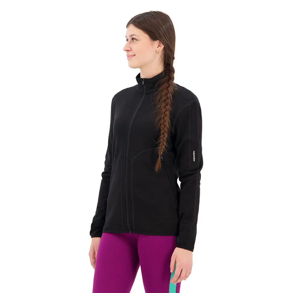 Icebreaker 560 Realfleece Elemental Ii Merino Reißverschlusspullover, Black Icebreaker 560 Realfleece Elemental Ii Merino Reißverschlusspullover, Black
